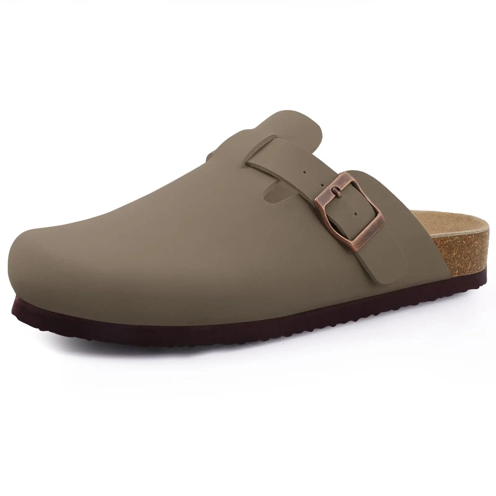 Mules Suédées Zahra Chic — Semelle Liège & Support Voûte Plantaire